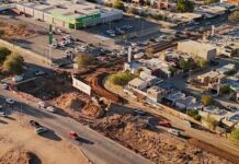 Verifica Toño Astiazarán avances en trabajos de rehabilitación en puente del bulevar Agustín Zamora