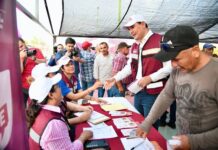 Gobernador Durazo brinda servicios gratuitos a familias de la colonia Eusebio Kino con jornada «Sonora Atiende»