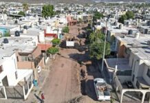 Presenta Ayuntamiento de Guaymas avances en obras de pavimentación