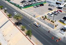 Instala Gobierno de Hermosillo conficibis en tramos del bulevar Río Sonora