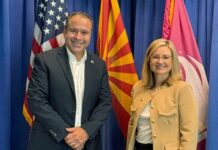 Destaca Toño Astiazarán virtudes de Hermosillo como polo de inversión ante empresarios y alcaldesa de Phoenix