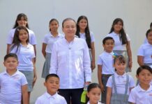 Arranca Gobernador Durazo distribución de uniformes escolares gratuitos Sonora