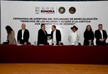 Refuerza Gobernador Durazo acciones para garantizar justicia con perspectiva de género en Sonora