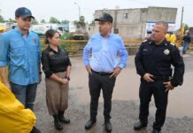 Supervisa Toño Astiazarán trabajos preventivos ante lluvias por huracán “Polo”