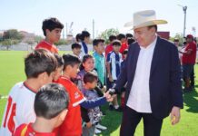 Gobernador Durazo transforma municipios con inversión de 300 millones en infraestructura social y deportiva